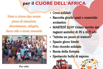 Locandina della Grande Festa di Solidarietà a Solaro
