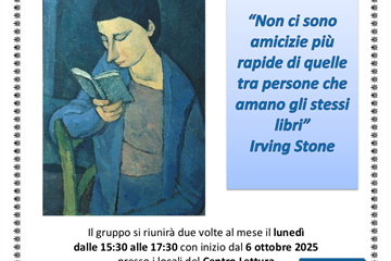 Dipinto di una donna intenta a leggere un libro