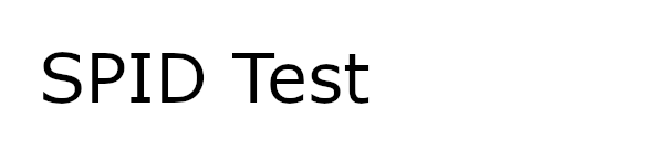 SPID TEST locale