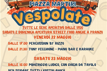 Locandina Mangiuma in piàsa
