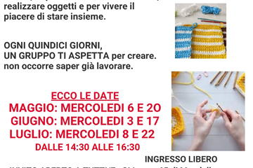 Esempi di lavori a uncinetto colorati